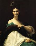 Alexandre  Cabanel La Comtesse de Keller oil on canvas